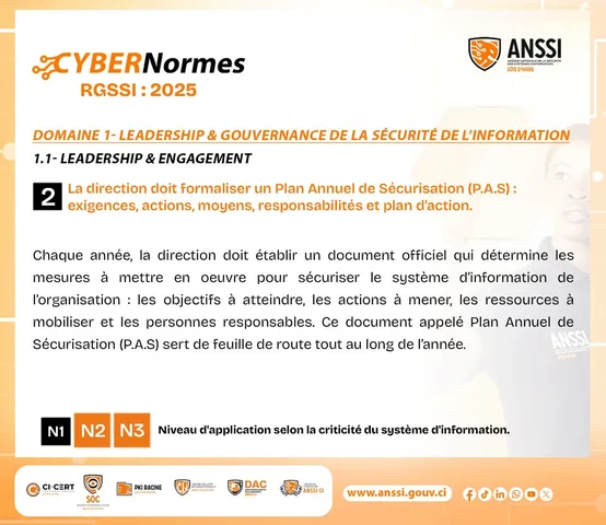𝗟𝗮 𝗰𝘆𝗯𝗲𝗿𝘀𝗲́𝗰𝘂𝗿𝗶𝘁𝗲́ 𝗰𝗼𝗺𝗺𝗲𝗻𝗰𝗲 𝗽𝗮𝗿 𝘂𝗻𝗲 𝘃𝗶𝘀𝗶𝗼𝗻𝗰𝗹𝗮𝗶𝗿𝗲 𝗲𝘁 𝗱𝗲𝘀 𝗮𝗰𝘁𝗶𝗼𝗻𝘀 𝗰𝗼𝗻𝗰𝗿𝗲̀𝘁𝗲𝘀.