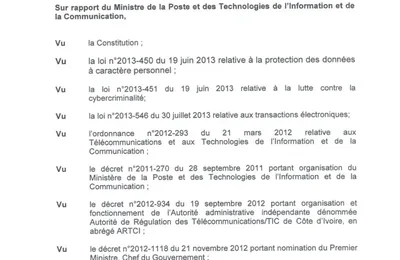 DECRET N°2014-105 DU 12 MARS 2014 PORTANT DEFINITION DES CONDITIONS DE FOURNITURE DES PRESTATIONS DE CRYPTOLOGIE