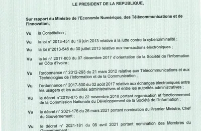 DECRET N° 2021-916 DU 22 DECEMBRE 2021 PORTANT ADOPTION DU REFERENTIEL GENERAL DE SECURITE DES SYSTEMES D'INFORMATION ET DU PLAN DE PROTECTION DES INFRASTRUCTURES CRITIQUES