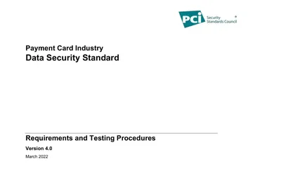 PCI – DSS V4